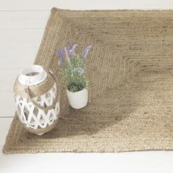 Tapis Jute Naturel Rectangulaire 120x170 Atmosphera -ATMOSPHERA || Intex || Demeyere Soldes tapis jute naturel rectangulaire 120x170 atmosphera 1