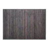 Tapis Latte Bambou 120x170cm Gris Foncé Atmosphera -ATMOSPHERA || Intex || Demeyere Soldes tapis latte bambou 120x170cm gris fonce