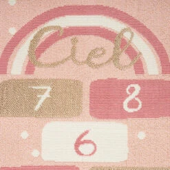 Tapis Marelle Rose 80x152 Cm Atmosphera -ATMOSPHERA || Intex || Demeyere Soldes tapis marelle rose 80x152 cm atmosphera 1 2