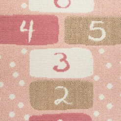 Tapis Marelle Rose 80x152 Cm Atmosphera -ATMOSPHERA || Intex || Demeyere Soldes tapis marelle rose 80x152 cm atmosphera 1 3