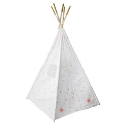 Tipi Décoratif 160 Cm Pour Enfant Blanc Atmosphera -ATMOSPHERA || Intex || Demeyere Soldes tipi 5 pieds decoratif pour enfant blanc atmosphera 1 1