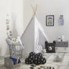 Tipi Pour Enfant Coloris Gris Atmosphera -ATMOSPHERA || Intex || Demeyere Soldes tipi pour enfant coloris gris