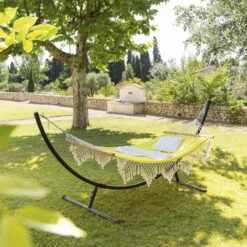 Toile Hamac Rialto Curry 2 M Hespéride -ATMOSPHERA || Intex || Demeyere Soldes toile hamac rialto curry 2 hesperide 1