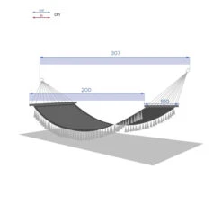 Toile Hamac Syssia Pompons 2 M Hespéride -ATMOSPHERA || Intex || Demeyere Soldes toile hamac syssia pompons 2 m hesperide 4