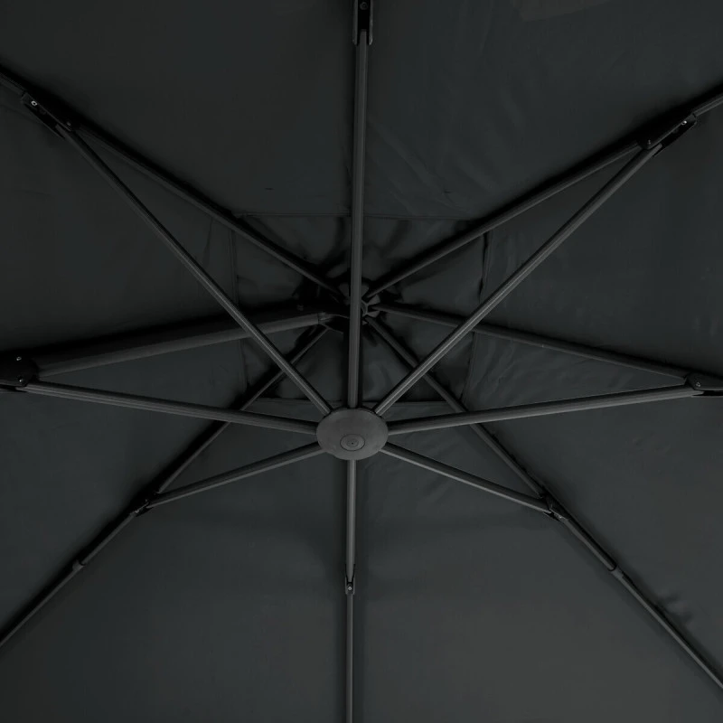 Toile Rempl. Carrée En Oléfine Anthracite Eléa Hespéride 5 Toile Rempl. Carrée En Oléfine Anthracite Eléa Hespéride – Image 3