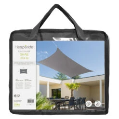 Toile Solaire 3x4m Shae Ardoise Hespéride -ATMOSPHERA || Intex || Demeyere Soldes toile solaire 3x4m shae ardoise hesperide 1 1