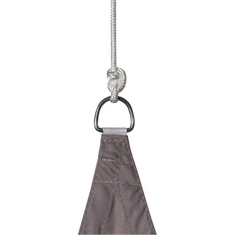 Toile Solaire 4x4x4m Curacao Taupe Hespéride 4 Toile Solaire 4x4x4m Curacao Taupe Hespéride – Image 2