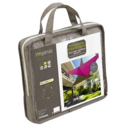 Toile Solaire 4x4x4m Curacao Taupe Hespéride 11 Toile Solaire 4x4x4m Curacao Taupe Hespéride -ATMOSPHERA || Intex || Demeyere Soldes toile solaire 4x4x4m luxe hesperide curacao taupe 3