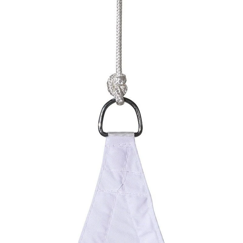 Toile Solaire 5x5x5m Curacao Blanc Hespéride 4 Toile Solaire 5x5x5m Curacao Blanc Hespéride – Image 2