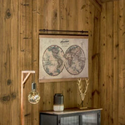 Toile Suspendue Monde Wild 100x78 Atmosphera -ATMOSPHERA || Intex || Demeyere Soldes toile suspendue monde wild 100x78 atmosphera 1