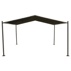 Tonnelle Certeli Carrée Forme Abri Coloris Graphite/ardoise -ATMOSPHERA || Intex || Demeyere Soldes tonnelle certeli carree forme abri coloris graphite ardoise 4