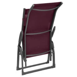 Transat 2 Positions Bordeaux / Graphite Decima Hespéride -ATMOSPHERA || Intex || Demeyere Soldes transat 2 positions bordeaux graphite decima hesperide 3