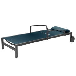 Transat Ocala Inclinable Bleu Canard/graphite Hespéride -ATMOSPHERA || Intex || Demeyere Soldes transat ocala inclinable bleu canardgraphite hesperide 2