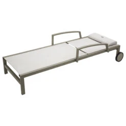 Transat Ocala Inclinable Noisette/tonka Hespéride -ATMOSPHERA || Intex || Demeyere Soldes transat ocala inclinable coloris noisette taupe hesperide 3