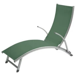 Transat Samba Pliable Et Empilable Vert Olive Hespéride -ATMOSPHERA || Intex || Demeyere Soldes transat samba vert olive hesperide 1 4