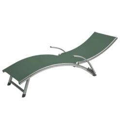 Transat Samba Pliable Et Empilable Vert Olive Hespéride -ATMOSPHERA || Intex || Demeyere Soldes transat samba vert olive hesperide 1 5