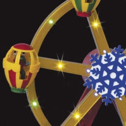 Village De Noël Animé, Lumineux Et Musical Grande Roue -ATMOSPHERA || Intex || Demeyere Soldes village de noel anime lumineux et musical grande roue 1 2
