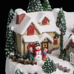 Village De Noël Animé, Lumineux Et Musical Modèle Train -ATMOSPHERA || Intex || Demeyere Soldes village de noel anime lumineux et musical modele train 4