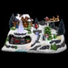 Village De Noël Animé & Lumineux Modèle Traîneau -ATMOSPHERA || Intex || Demeyere Soldes village de noel anime lumineux modele traineau