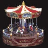 Village De Noël Carrousel Animé, Lumineux Et Musical -ATMOSPHERA || Intex || Demeyere Soldes village de noel carrousel anime lumineux et musical