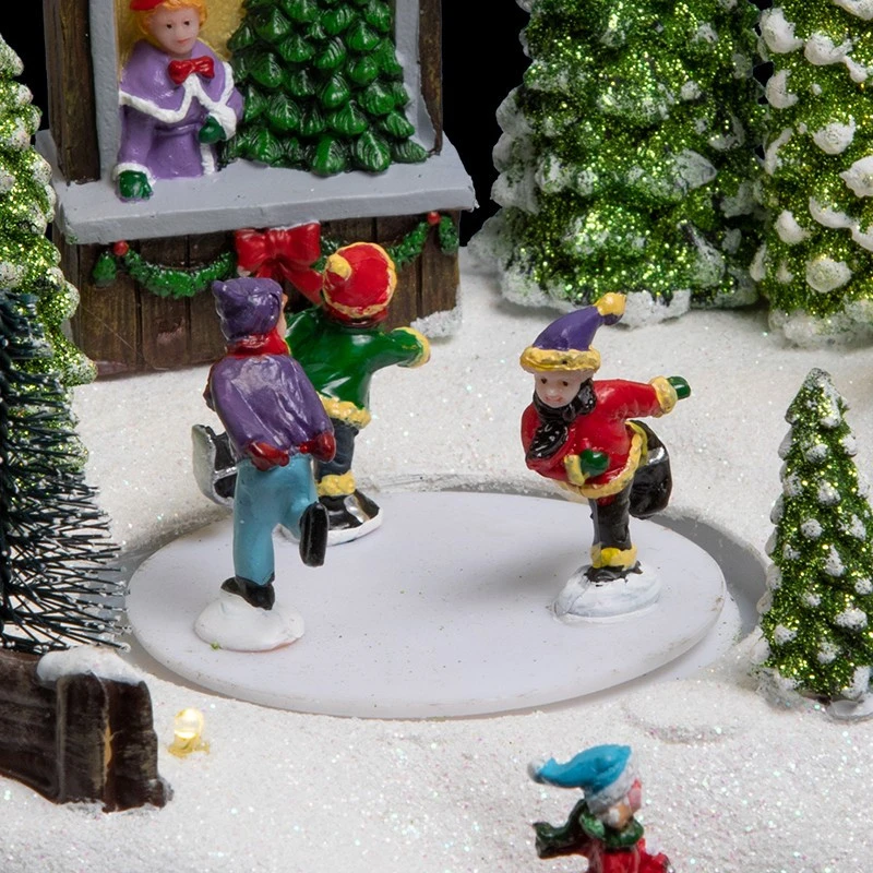 Village De Noël Patinoire Dans La Forêt 4 Village De Noël Patinoire Dans La Forêt – Image 2