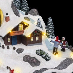 Village De Noël Vacances à La Montagne Animé Et Lumineux -ATMOSPHERA || Intex || Demeyere Soldes village de noel vacances a la montagne anime et lumineux 2
