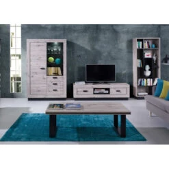 Vitrine 2 Portes 3 Tiroirs Marseille -ATMOSPHERA || Intex || Demeyere Soldes vitrine 2 portes 3 tiroirs marseille 3