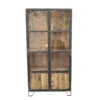 Vitrine 2 Portes 4 Niveaux Manguier -ATMOSPHERA || Intex || Demeyere Soldes vitrine 2 portes 4 niveaux manguier