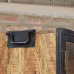 Vitrine 2 Portes 4 Niveaux Manguier -ATMOSPHERA || Intex || Demeyere Soldes vitrine 2 portes 4 niveaux manguier 3