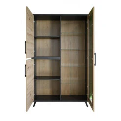 Vitrine 3 Portes Avec LED Wiva -ATMOSPHERA || Intex || Demeyere Soldes vitrine 3 portes avec led wiva 2