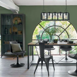 Vitrine Bibliothèque Broc Métal Noir Atmosphera -ATMOSPHERA || Intex || Demeyere Soldes vitrine bibliotheque broc metal noir atmosphera 5